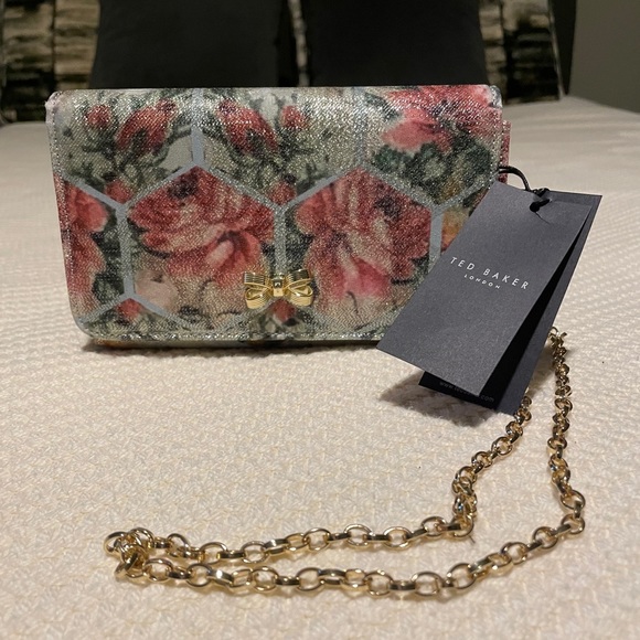 Ted Baker Small Floral Shoulder Bag - Picture 7 of 11